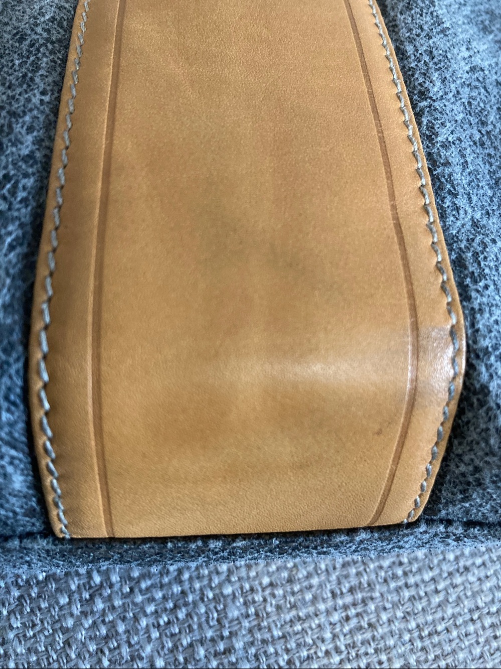 Fendi vintage Gray & Tan Travel Pouch - Picture 9 of 14